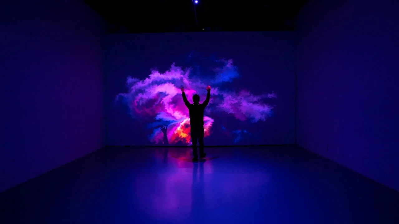 Immersive Painting, Interactive installation by Ronen Tanchum