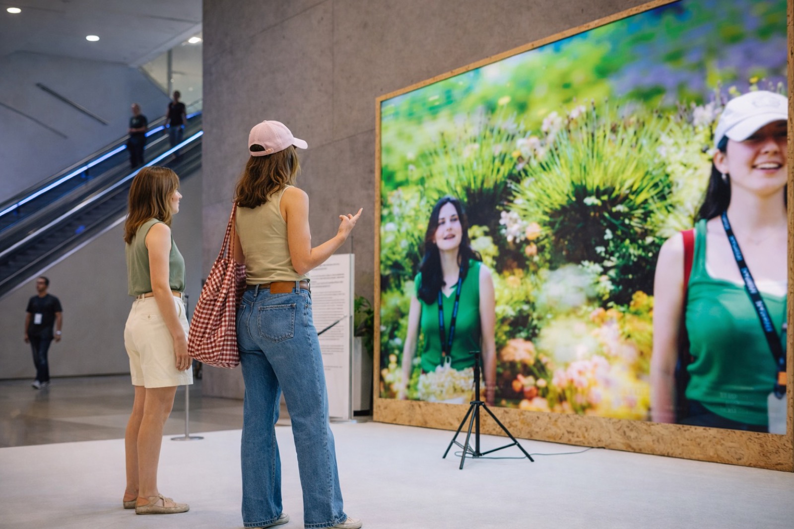 Celebration of Possibilities, interactive AI installation by Ronen Tanchum for Meta